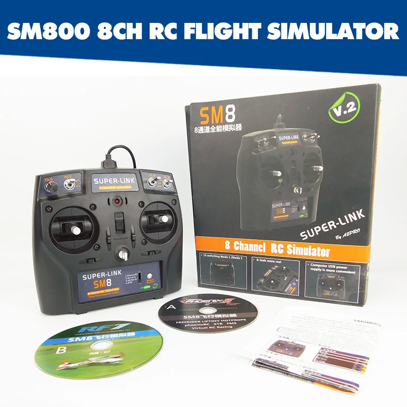 8 канальный SM8 симулятор модель самолета Дрон с дистанционным управлением G7 G7.5