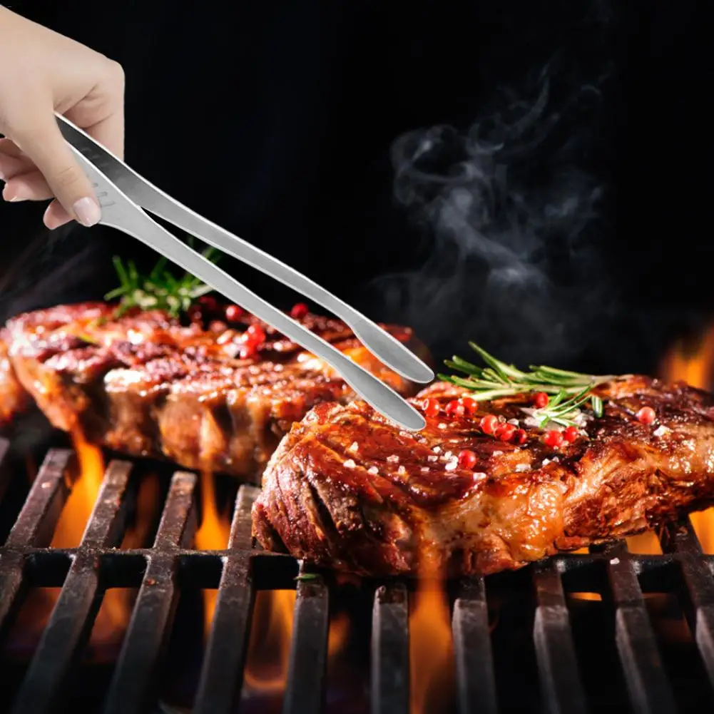 Настольные щипцы пищевые из нержавеющей стали овощные палочки для еды удобный