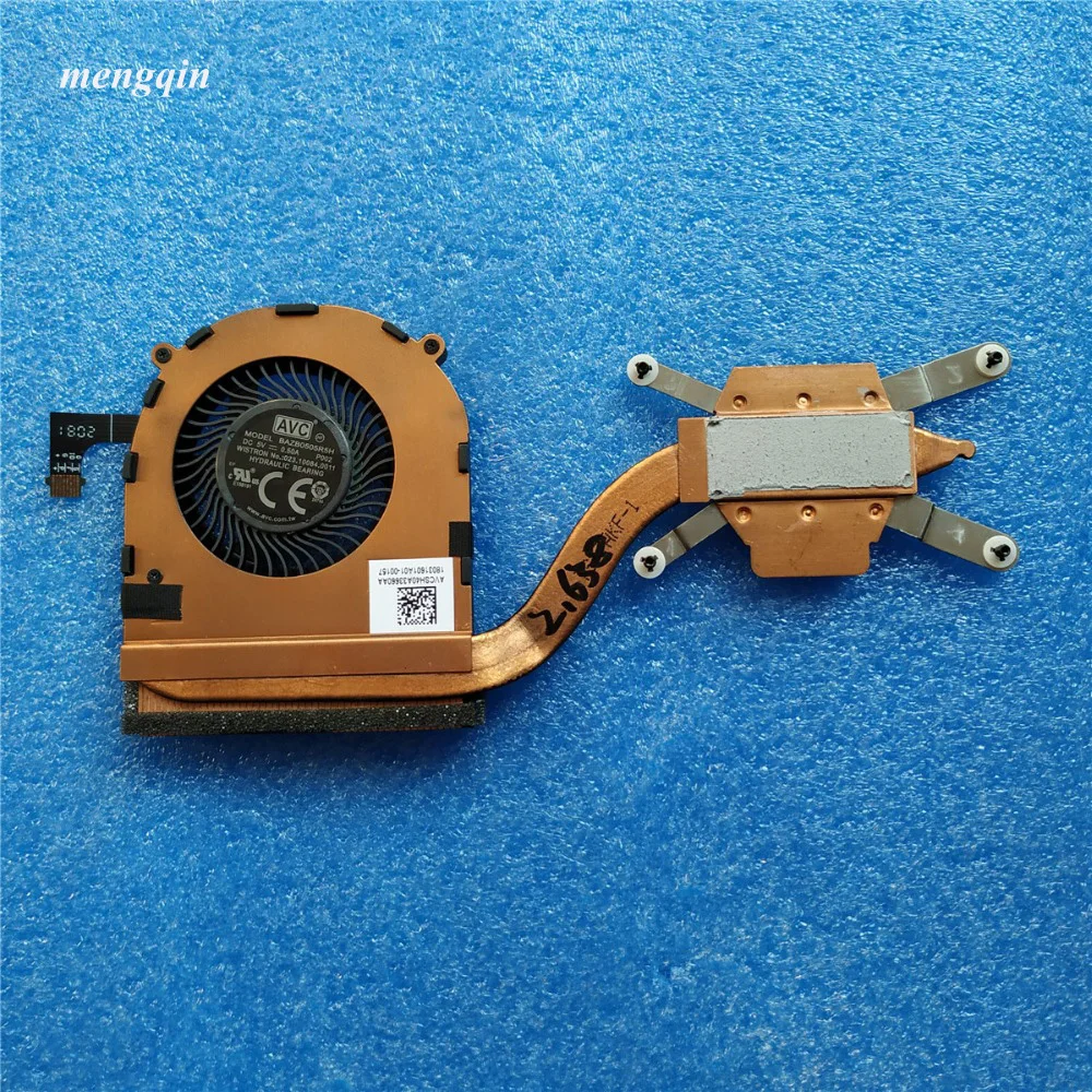 New Original for ThinkPad Thinkpad X1 Yoga  X1 Carbon 4th  Heatsink  Cpu Cooler Cooling Fan 00JT800 01AX999