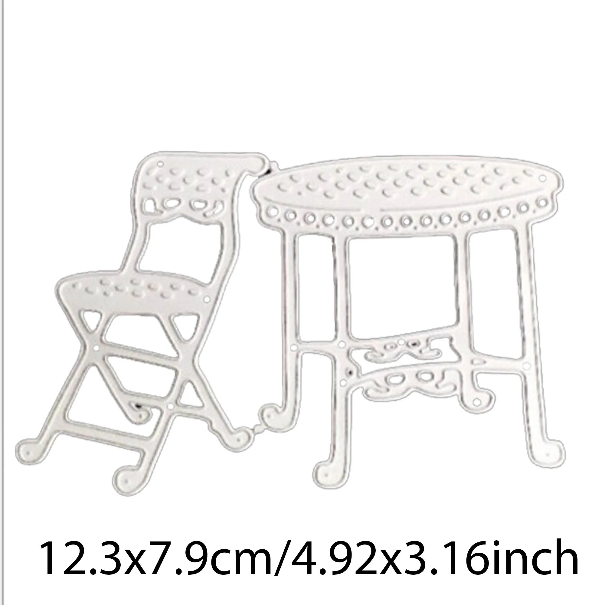 Штамп для резки металла стула и стола украшения альбомов скрапбукинга сделай сам