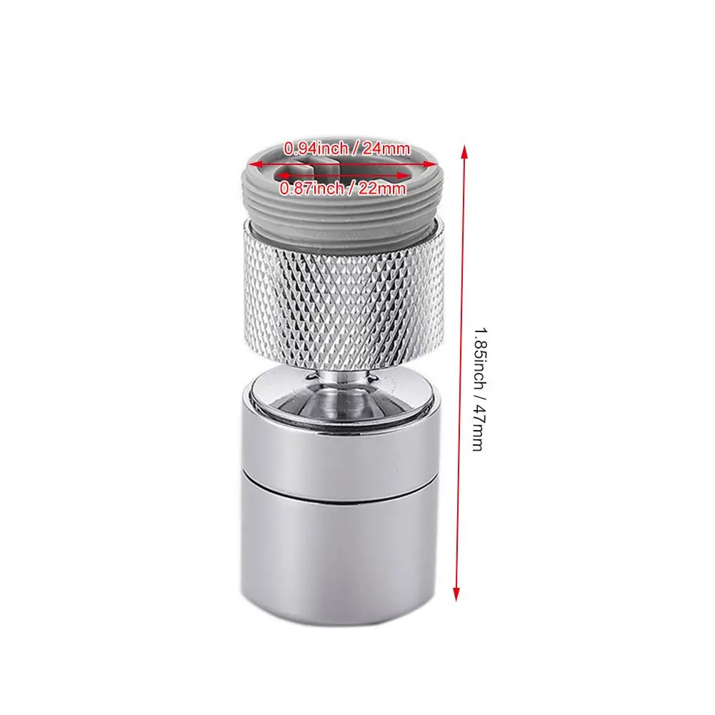 

Rotary Swivel Faucet Replacement Anti-Splash Water Filter Adapter Shower Head Bubbler Saver Tap For Bathroom Kitchen Tools