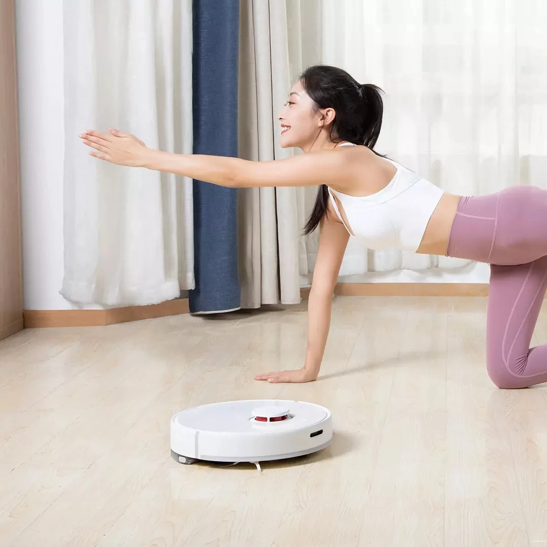 

Xiaomi Youpin TROUVER Robot Vacuum Mop Cleaner Finder Wet Mopping LDS Laser Navigation Mijia APP Control 2KPa Suction Power RLS3