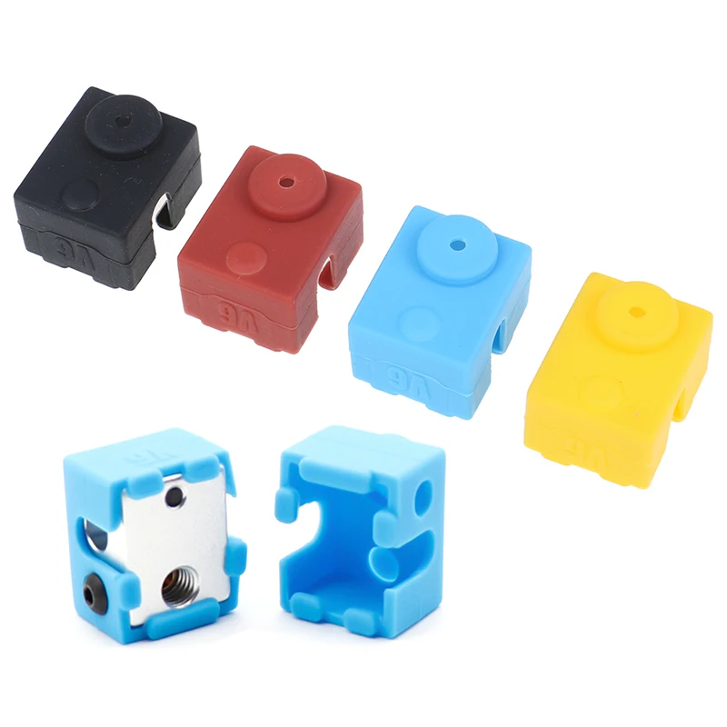 

Protective Silicone Sock Cover Case For E3D V6 Heated Block Warm Keeping Cover Reprap 3D Printer Parts Accessories