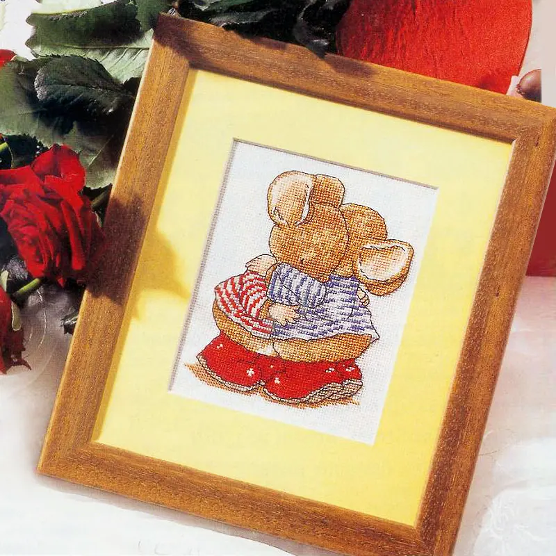 

Crazy30-1 DIY Homefun Cross Stitch Kit Packages Counted Cross-Stitching Kits New Pattern NOT PRINTED Cross stich Painting Set