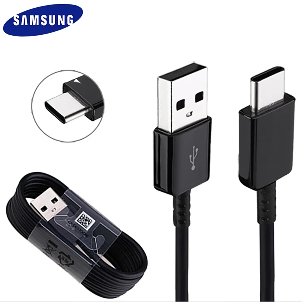 

For Original Samsung TYPE C Cable 0.28/1.2/1.5/3M Fast Charger Data Line For samsung Galaxy S8 S9 Plus S10 Note 8 9 10 A3/A5/A7