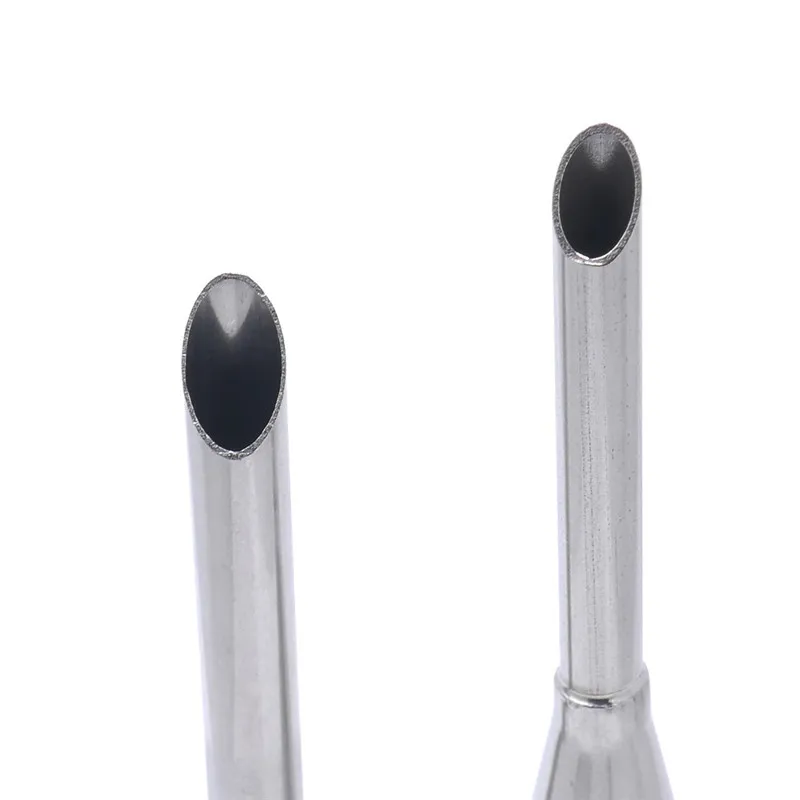 2 размера чашки торт крем слоеного обледенения трубопроводов насадки Sugarcraft f ondant