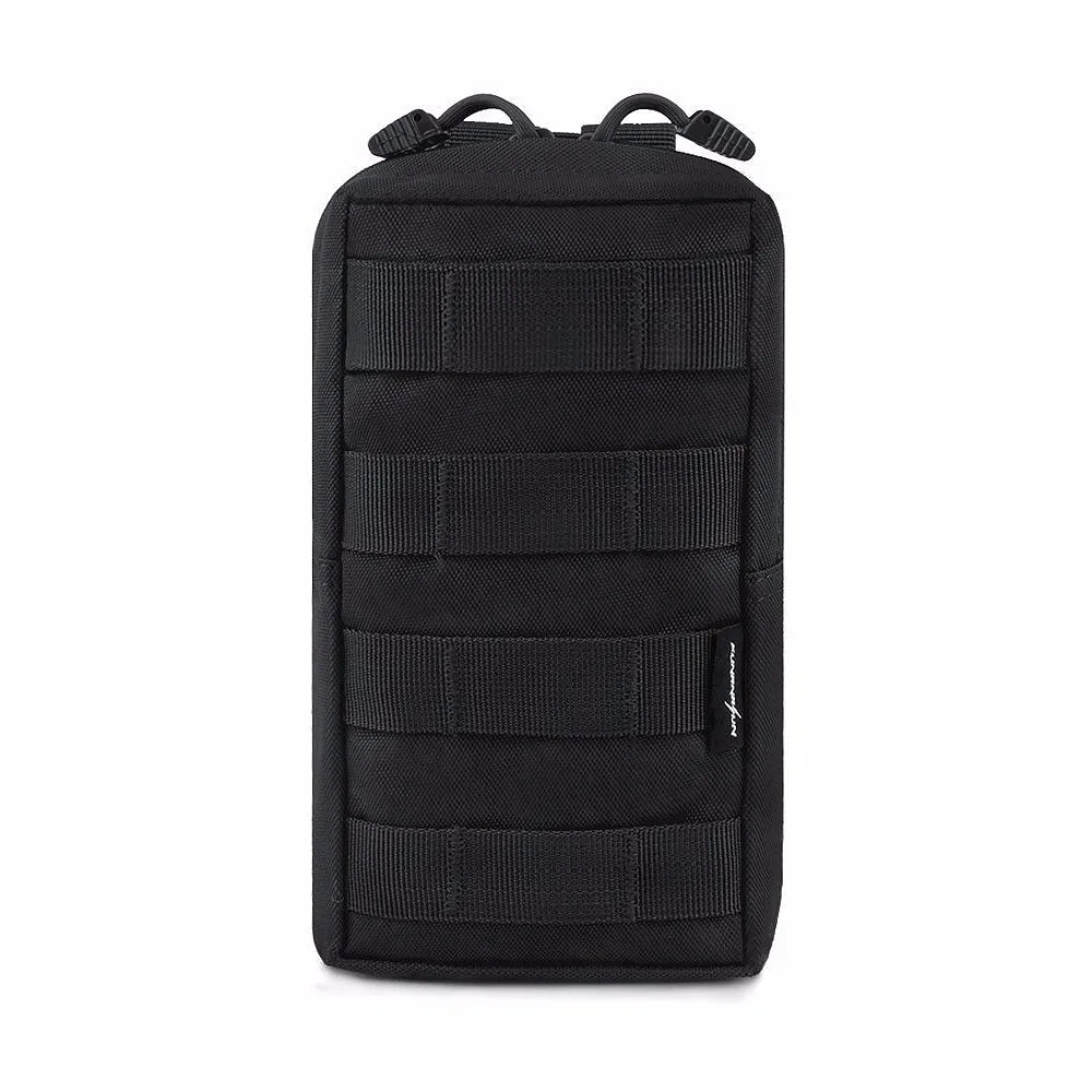 4-Black Тактическая поясная Сумка Molle, сумка, военная поясная сумка, утилита, EDC, сумка для передач, гаджет, разделитель, органайзер, хранилище - Color: 4-Black
