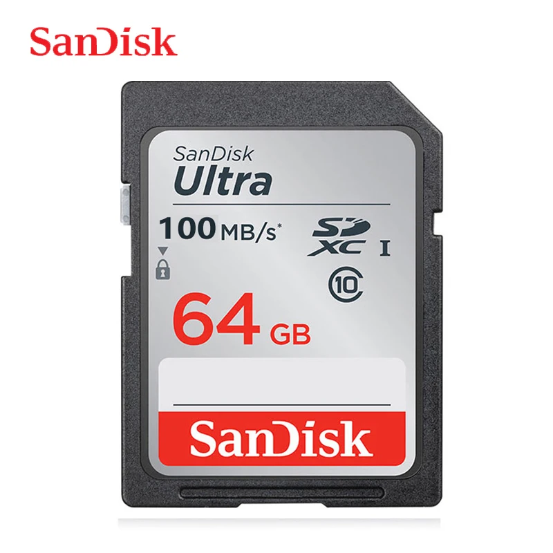 Двойной Флеш накопитель SanDisk Ultra оригинальный SD карта 16 Гб оперативной памяти 32