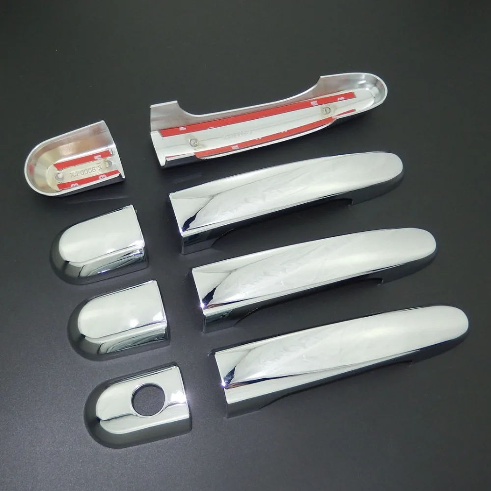 Для KIA Sportage 2005 2010 хромированный Стайлинг хромированная боковая дверная ручка