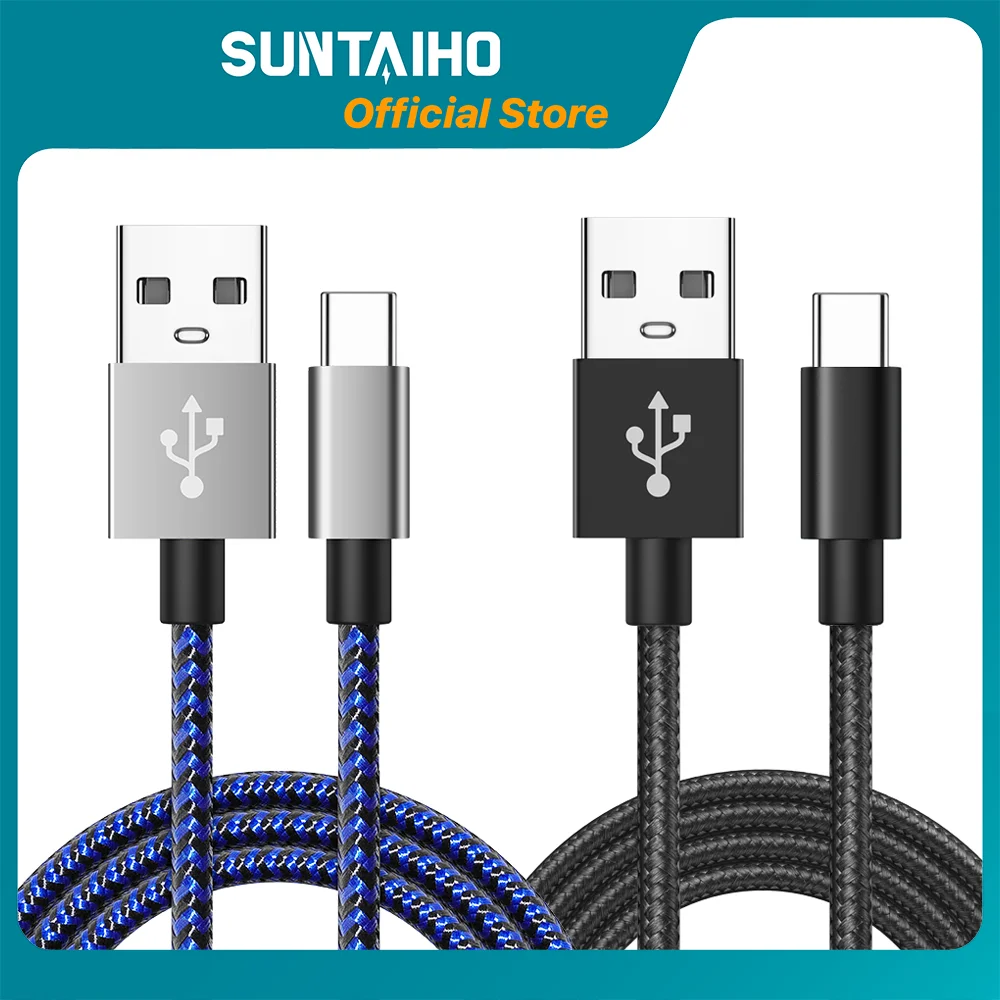 USB C Type C Cable for Samsung S10 S9 3A Fast USB Charging Type-C Charger Data Cable for Redmi note 8 pro USB-C Cabo Wire