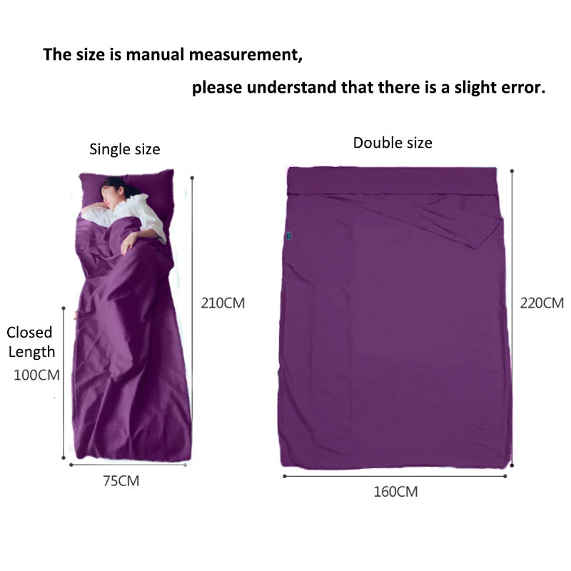 Ультралегкий уличный спальный мешок для путешествий кемпинга HikingTent одиночный