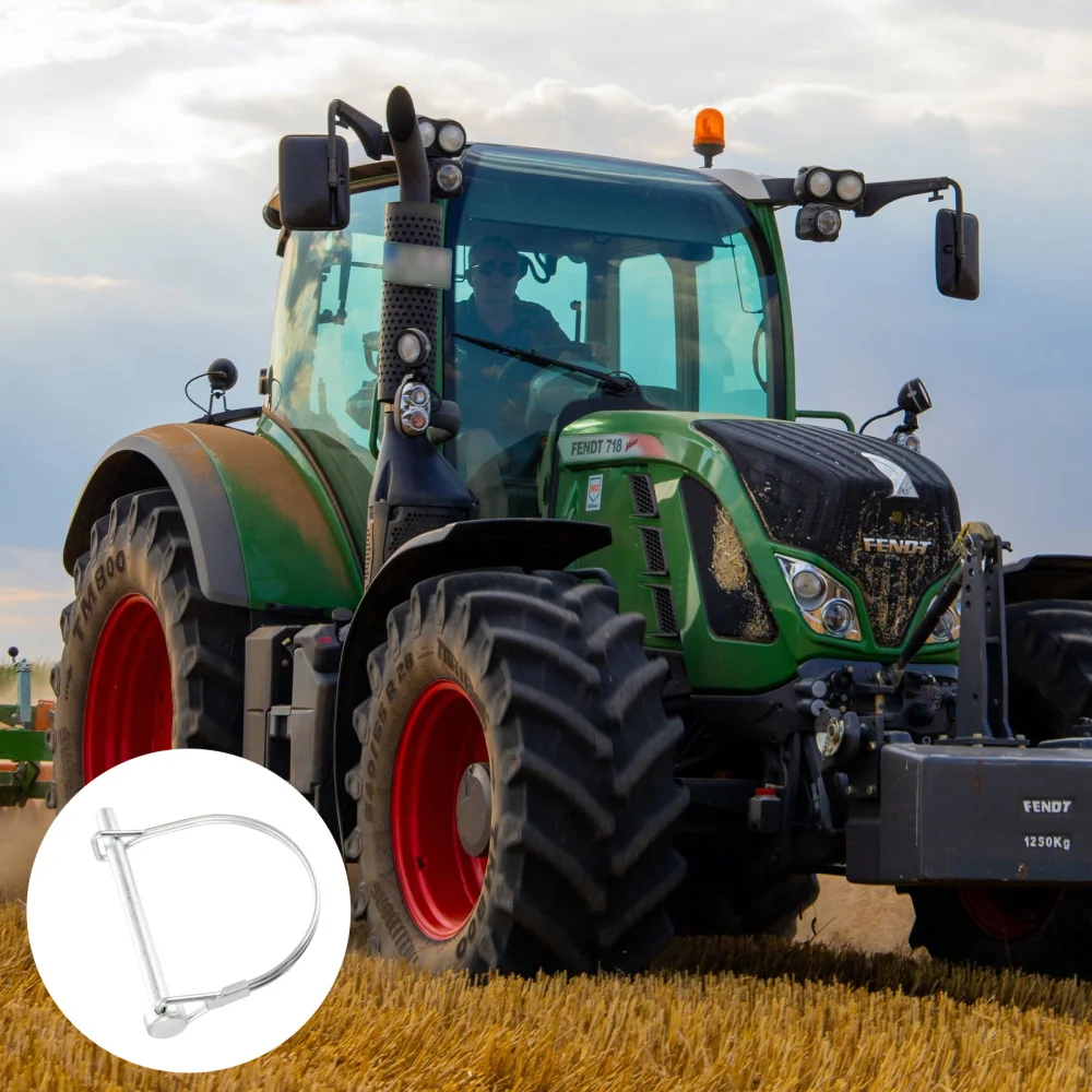 

10pcs Heavy Duty Carbon Steel Shaft Locking Pin Arch Safety Coupler Pin