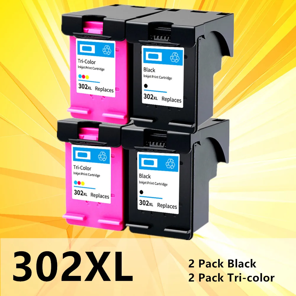 

302XL Ink Cartridge for hp 302 XL for hp302 for HP302XL Deskjet 1110 2130 1112 3630 4520 4250 3830 5220 5230 5232 printer