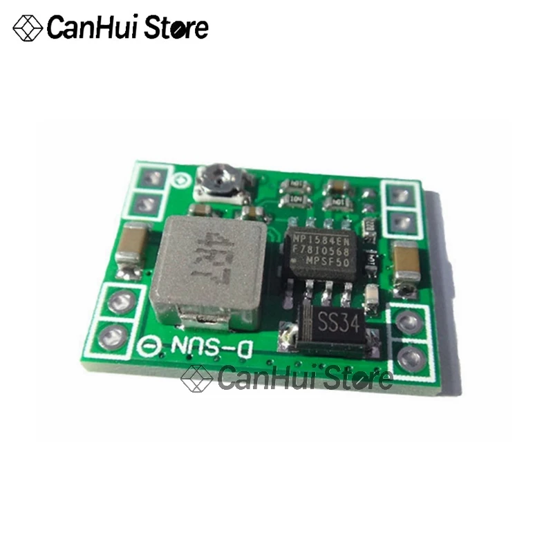 3 шт. Сверхмаленький модуль питания MP1584 А Регулируемый понижающий