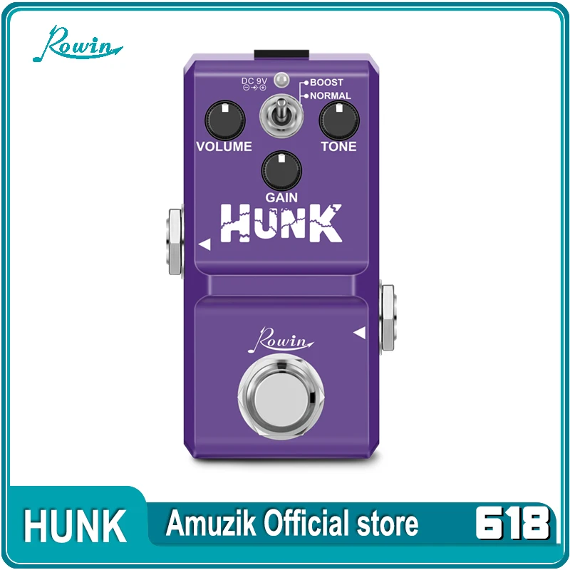 

Rowin Classic British Style HUNK Effect Pedal