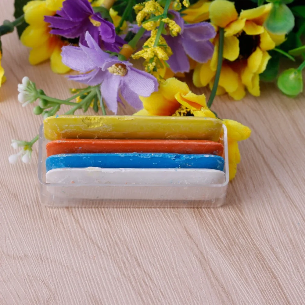 4 шт цветные тканевые портновские Мел стираемые для изготовления одежды швейные