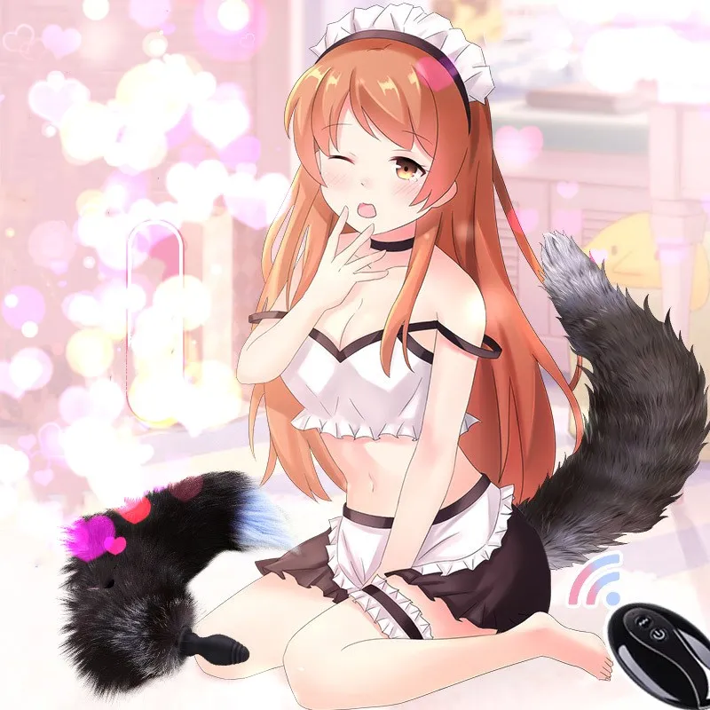 Беспроводной пульт дистанционного управления 10 скоростей вибрирующий лисий