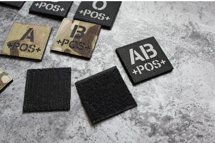Крови Тип отражающей ИК-патч нарукавная нашивка первой помощи спасение