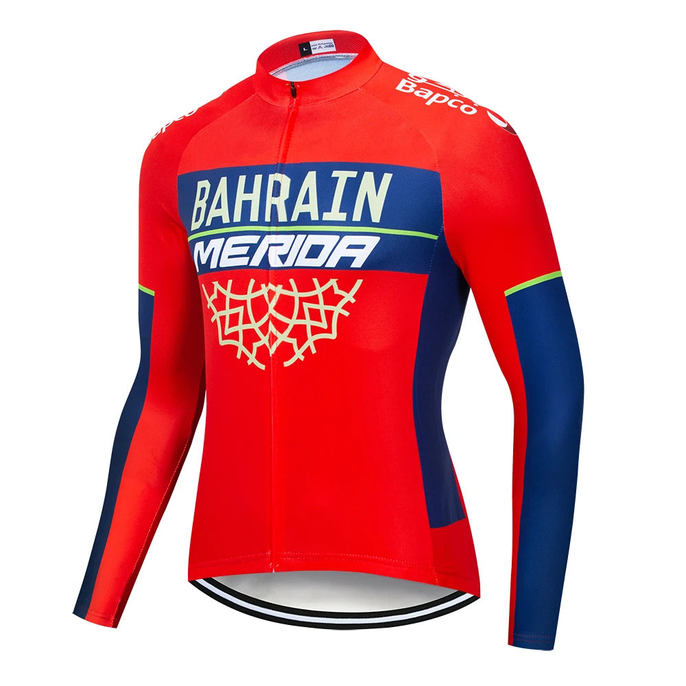 Cycling jersey Весна/Осень Одежда для велоспорта Мужской комплект велосипедная Одежда дышащая анти-УФ велосипедная одежда/длинный рукав Велоспорт Джерси Наборы - Цвет: Cycling jersey