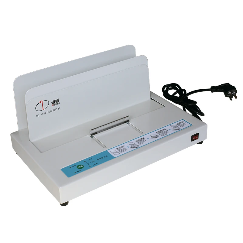 Небольшая машина для переплета клея desktopThermal электрическая обложки