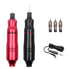 Профессиональный роторный набор тату-машинки, цифровой картридж, тату-ручка для бровей, Перманентный макияж, тату, Живопись тела