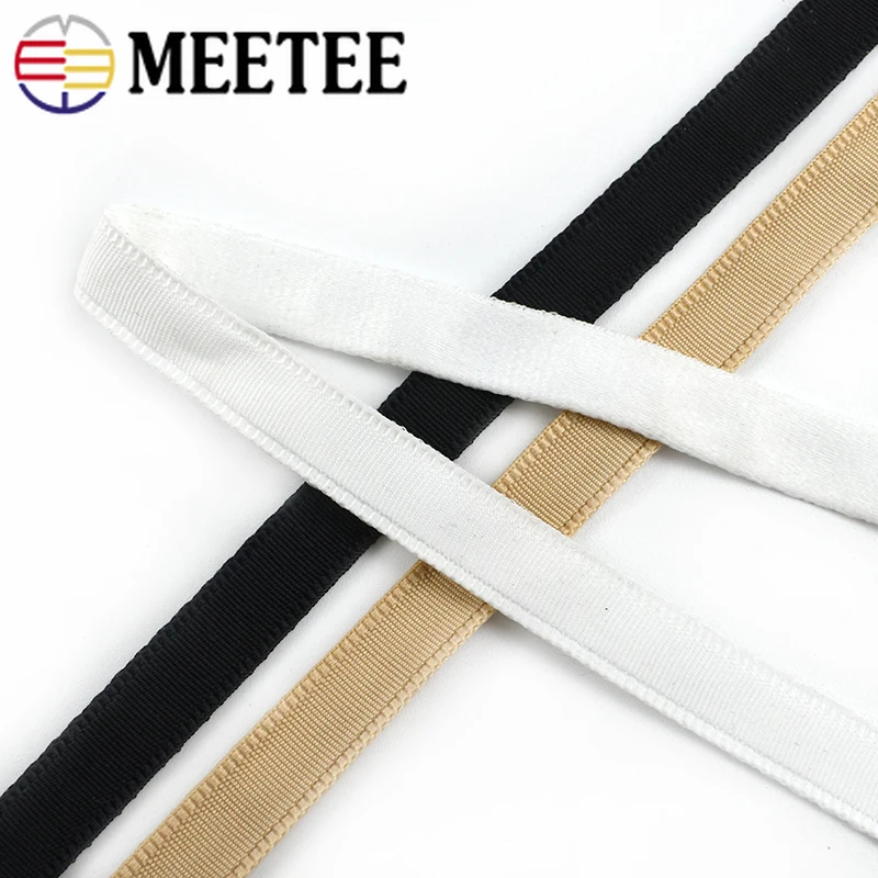 10/20Meter Bra Underwire Wire Tubular Protective Sleeve Ribbon Webbing for Underwear Wedding Dress Clothing DIY Sewing Accessory images - 6