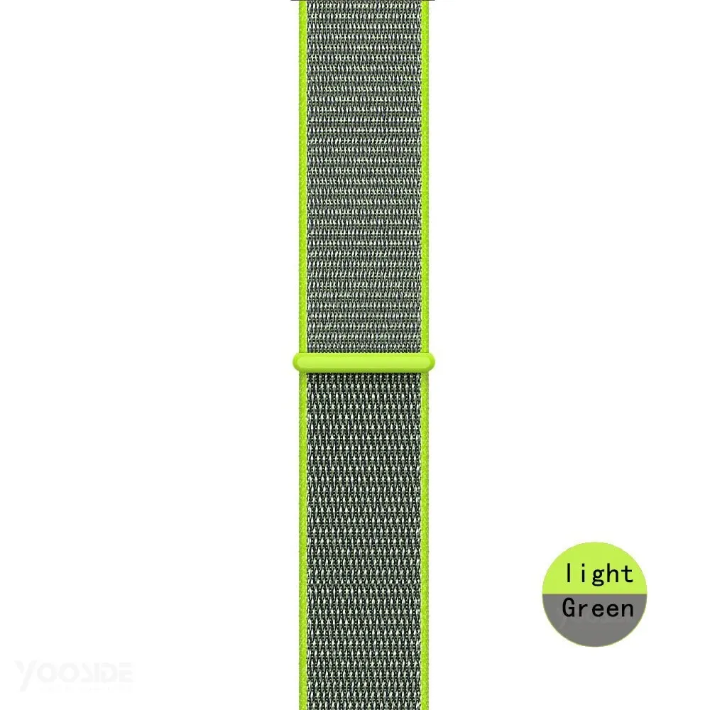 Fenix 6X/Fenix 5X26 мм QuickFit ремешок для часов легкий нейлоновый Петля мягкий спортивный дышащий браслет ремешок для Garmin Fenix 5 Plus - Цвет: Ligth Green