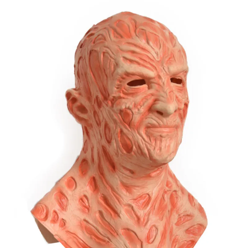 Scary Freddy Krueger Mask Carnival Cosplay Horror Masks Realistic Adult Party Costume Halloween Props | Игрушки и хобби