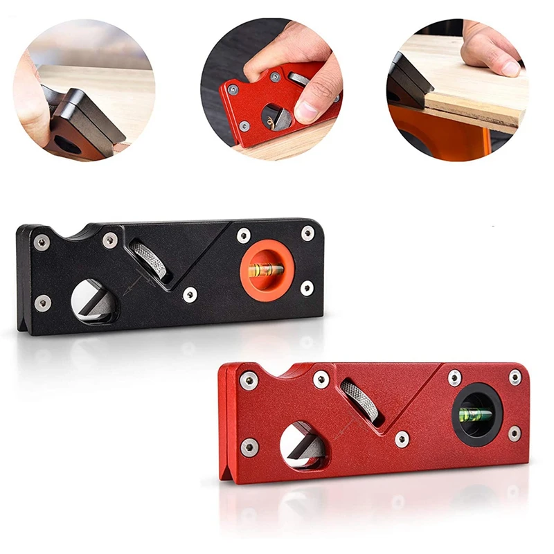 

Woodworking Edge Corner Planer Chamfering Trimming Block Planer DIY Metal Manual Wood Tool