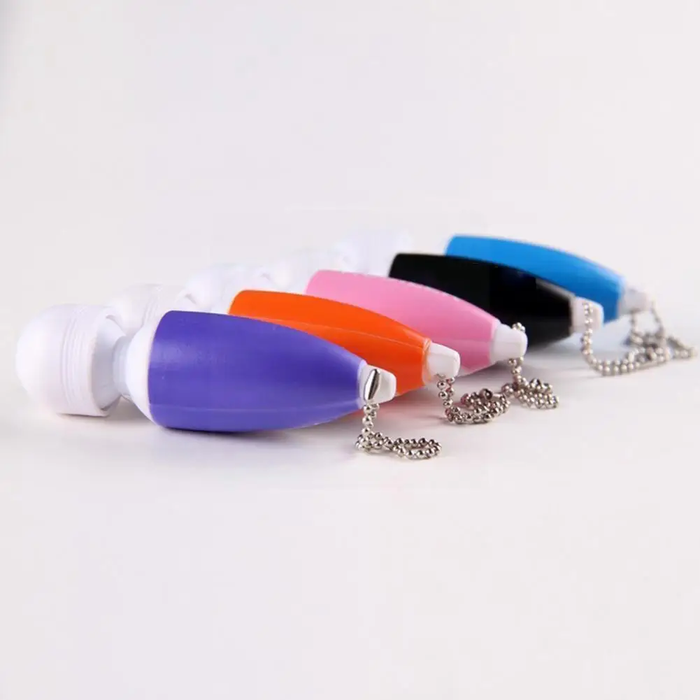 

1 Pc Portable Mini Massage Stick Tiny Stress Relief With Massager Button Body Key-Chain Full Ring Electronic E9J0
