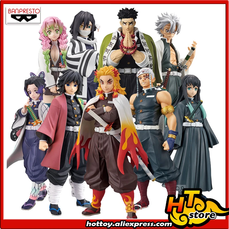

SALE0a Original Banpresto Collection Figure - Kochou Kyojuro Giyuu Tengen Muichiro Mitsuri Sanemi Obanai Gyomei "Demon Slayer"