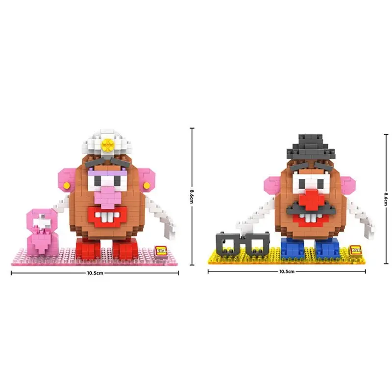 Развивающие игрушки Строительные кирпичи история микро алмазный блок mr
