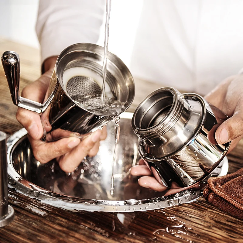 Кофеварка HERO Moka из нержавеющей стали для эспрессо чайник латте Перколятор плита