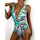Женский слитный купальник, пикантный купальный костюм, женский бандажный купальник, пляжная одежда, боди, монокини, купальники, 2021
