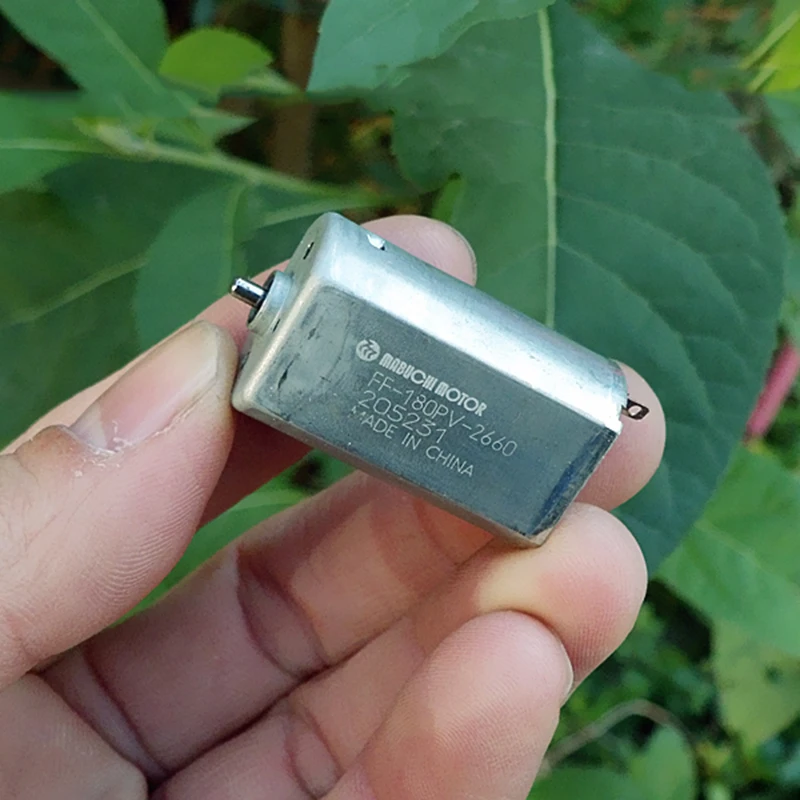 Mabuchi Mini 180 двигатель фреза постоянного тока 5 В ~ 6 в 15600 об/мин высокоскоростная