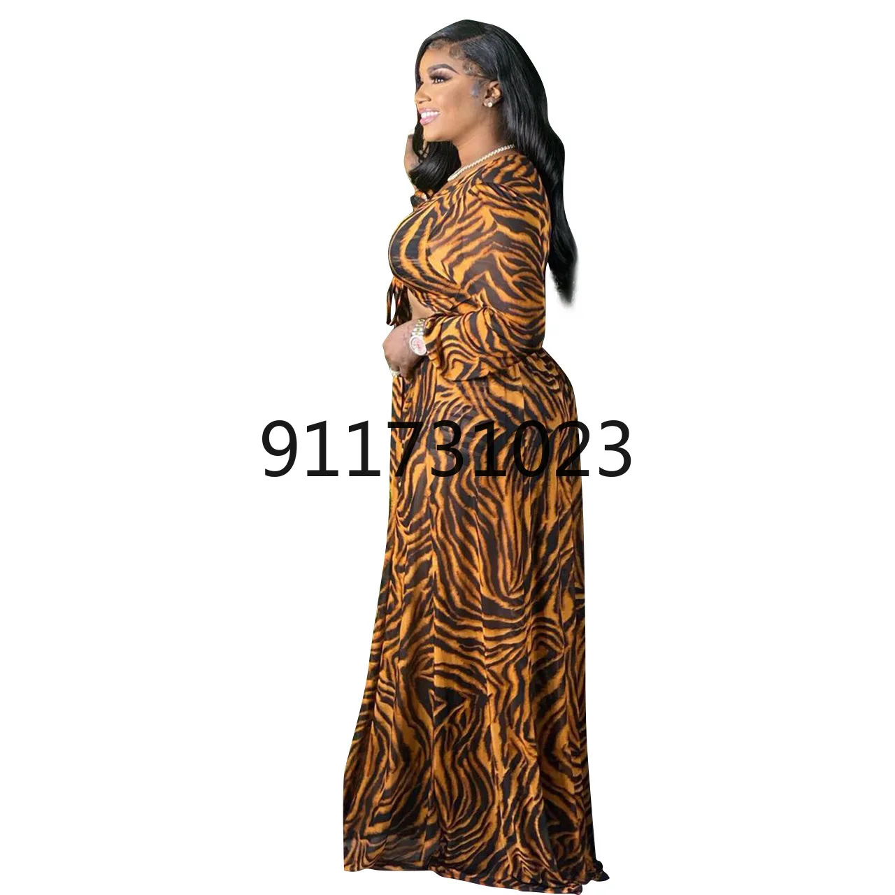 Платье в африканском стиле женское спортивный костюм макси с юбкой и топом