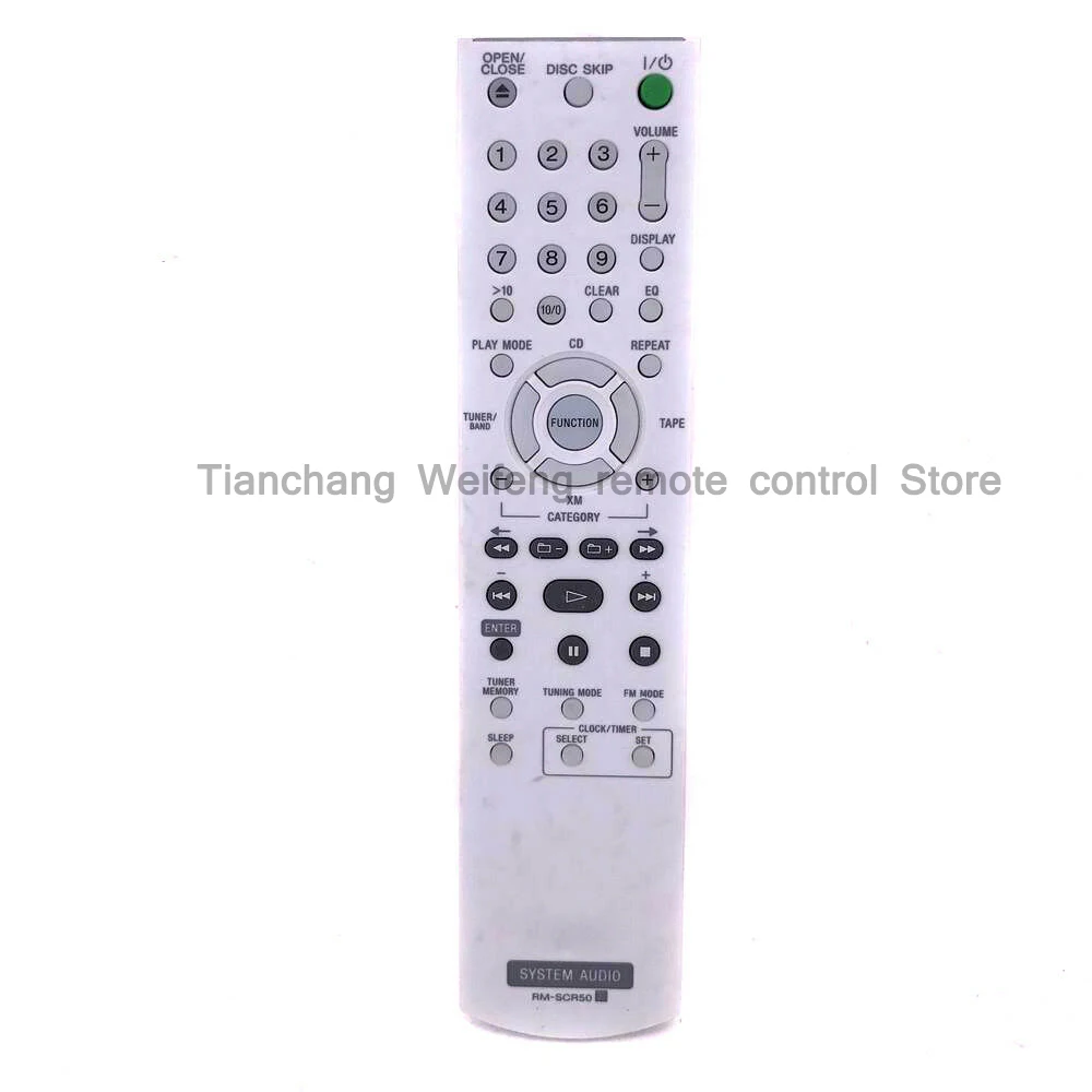 Б/у оригинальный телефон для SONY Audio System Remote Control for HCDGX470 MHCGX570XM HCDGX570 RMSCR50|remote control