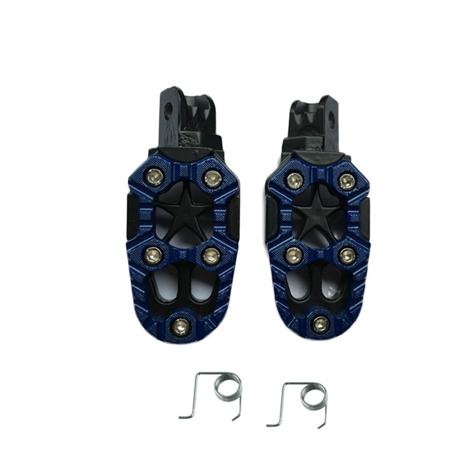 

Motorcycle Footpegs Modified Foot Pedal Durable Anti-rust Aluminum Alloy Motorcycle Foot Pedals Cycling Riding Best Service