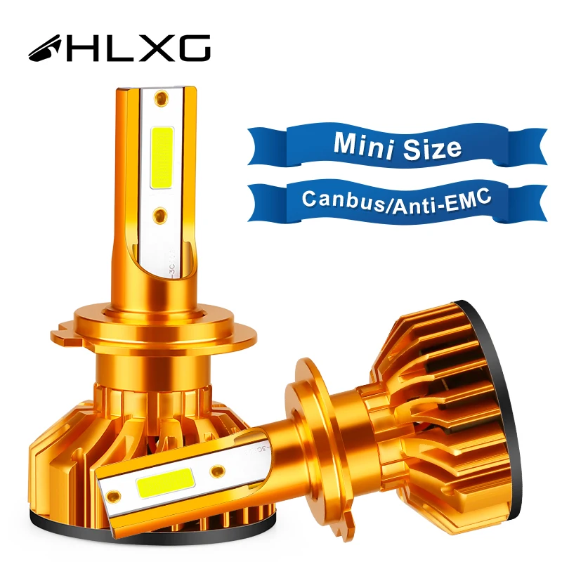 Автомобильные фары Hlxg H4 Hi/Lo светодиодный комплект для переоборудования фар 4300K