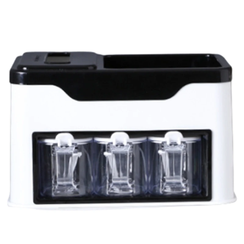 

Kitchen Rack Seasoning Container Spice Jar Box Storage Box Tableware Cutlery Knife Holder Moisture-Proof