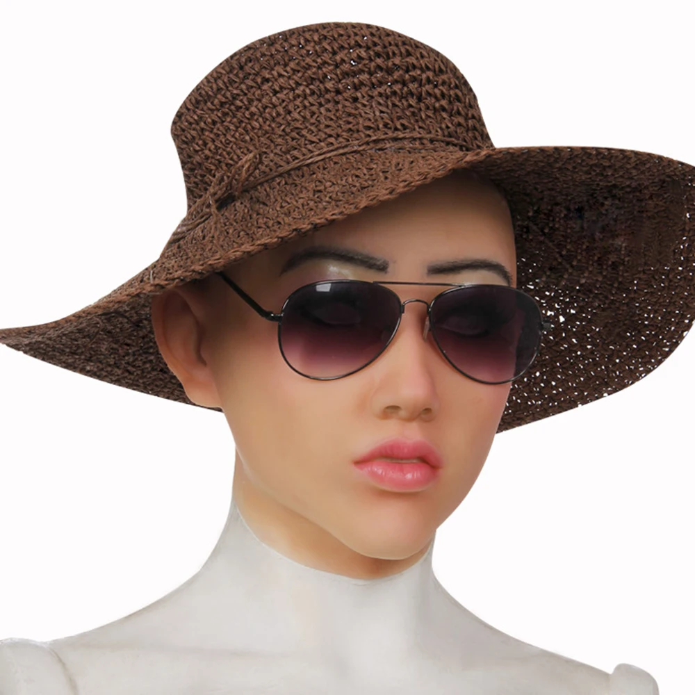 Искусственный человеческий кожи уход за кожей лица жуткая Реалистичная