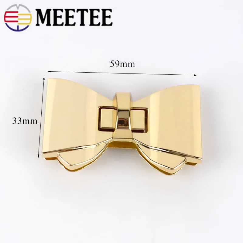 Meetee сумка замки пряжки модный Поворотный замок для самостоятельной сборки