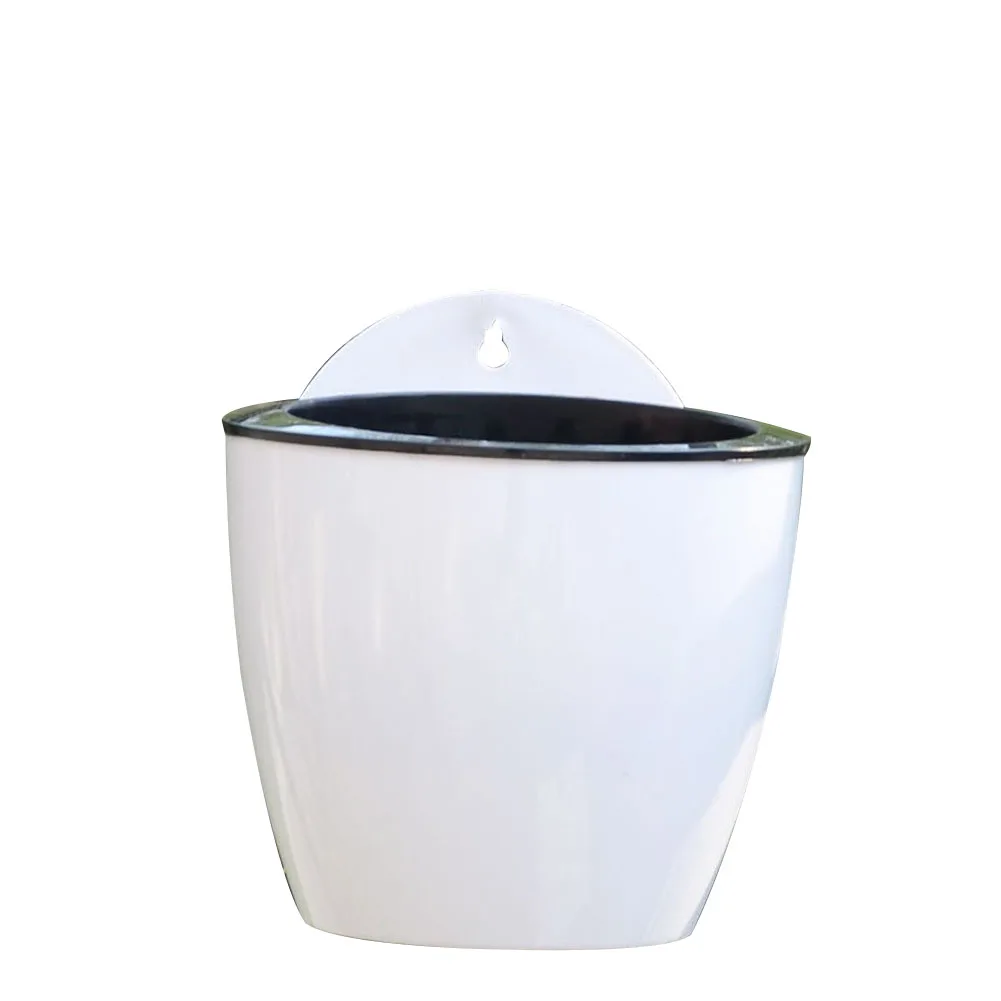 Ленивый автоматический водопоглощающий цветочный горшок сочный настенный