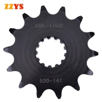 520 14t front sprocket gear staring wheels for kawasaki%c2%a0ex250r ex ninja 250 r 250r ex300 ninja 300 se krt winter test edition