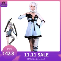 rolecos nier replicant kaine cosplay costumes adult women sexy dress suit women swimsuit halloween party costume full set