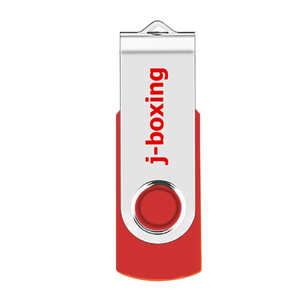 J-бокс 16 ГБ USB флэш-накопитель металлический вращающийся USB карта памяти 64 ГБ 32 ГБ 8 ГБ 4 ГБ флэш-накопитель USB 2,0 ручка-накопитель для ПК Macbook красный