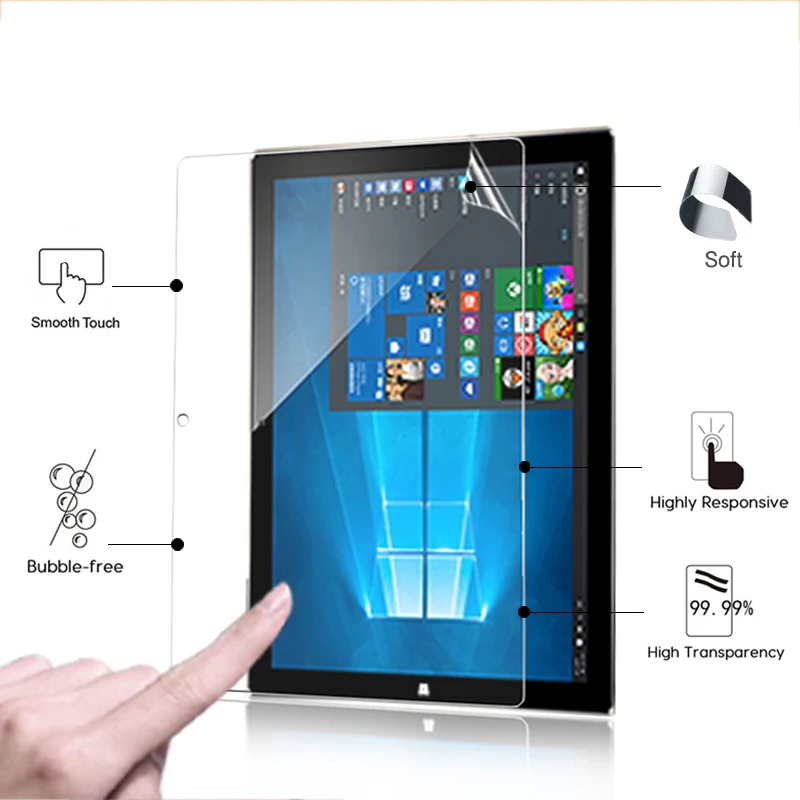 

HD lcd Glossy screen protector film For Teclast Tbook 16 Power 11.6" tablet front ANti-Scratched Clear protective films