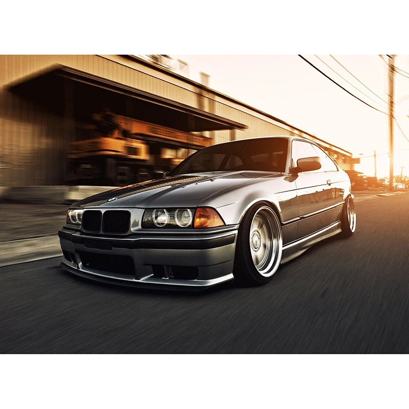 

5D алмазная живопись «сделай сам», вышивка крестиком, спортивный автомобиль, полный квадратный набор для алмазной вышивки, круглая стразы, м...