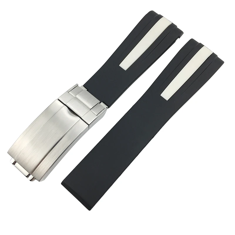 Силиконовые резинки для часов 20 мм 21 спортивные IWC Mark LE PETIT PRINCE Big PILOT Spitfire Timezone