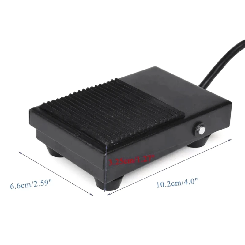 

3 Pins Foot Pedal Power Controller Switch Hands-free For TIG ATGW Plasma Cutting Cutter Welder Spot Weldding Machine 649A